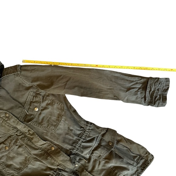 Talula Khaki Olive Green Utility Jacket Size XXS Lightweight Casual Streetwear - Picture 5 of 14